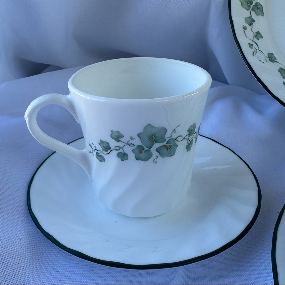 Corelle Callaway Ivy Dinnerware Set Service for 2 10 Pieces Complete Set - Picture 6 of 10
